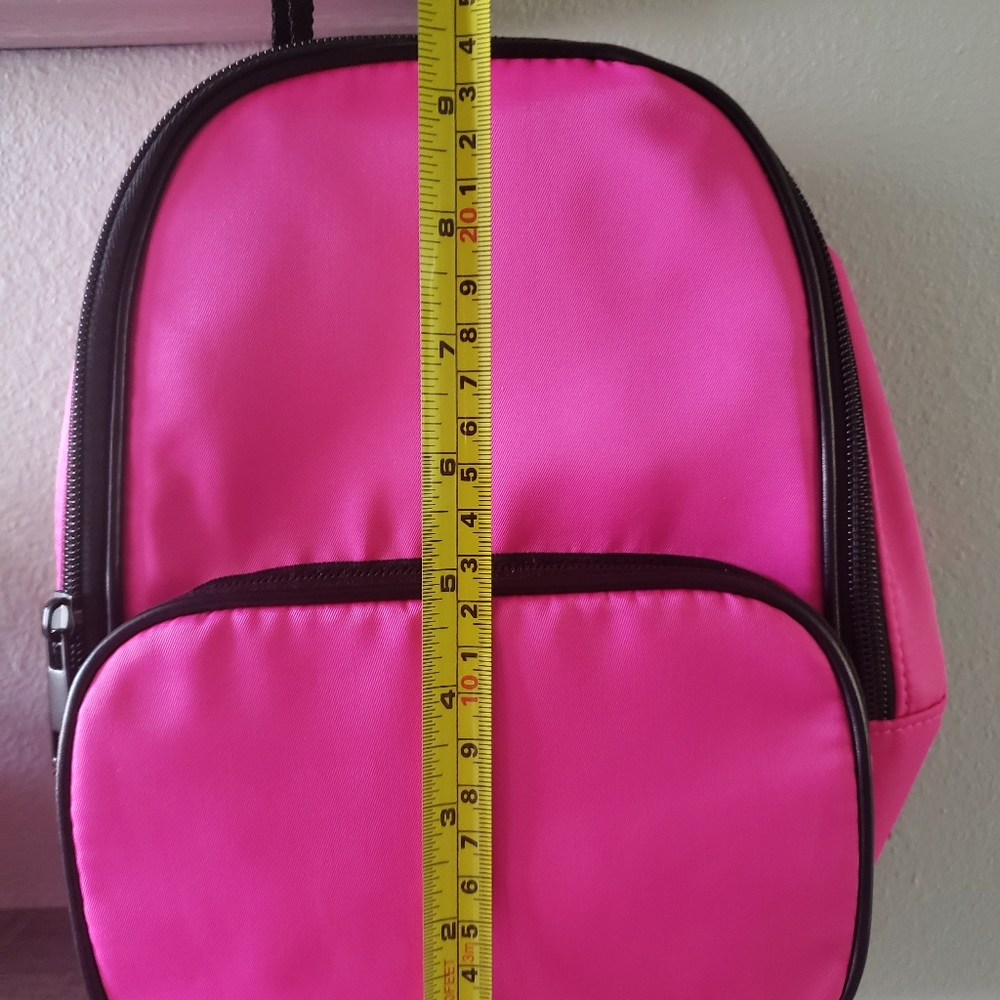 Hot Pink Mini Backpack - Picture 4 of 4